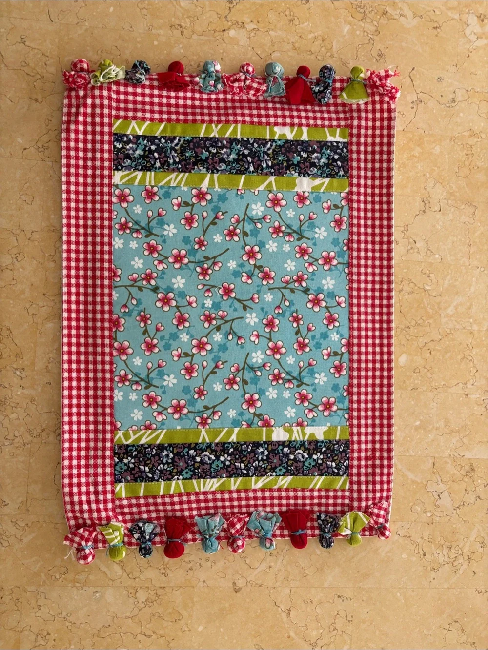 Handmade cotton placemats set of 6 brand new
